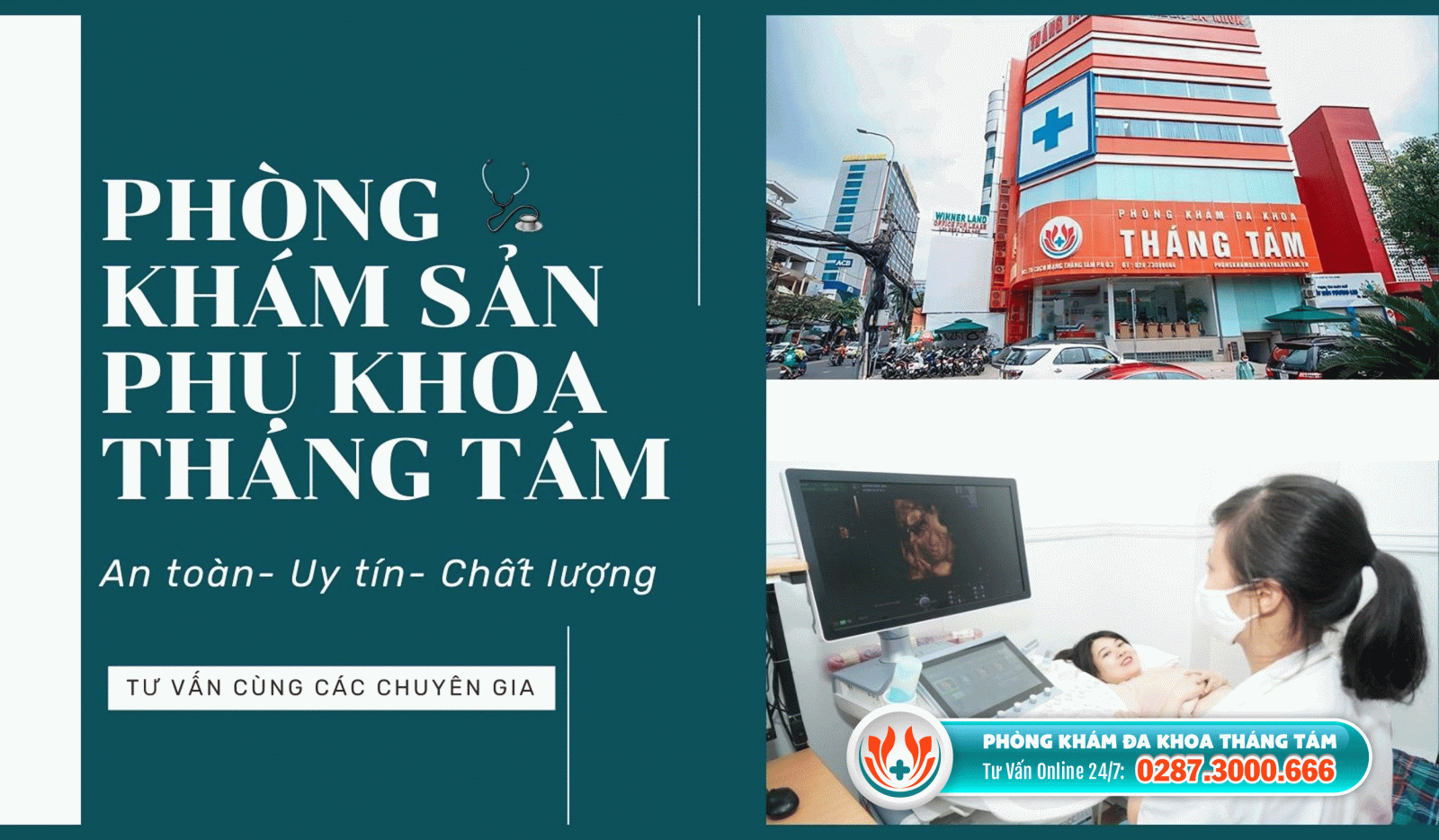 Phòng khám sản phụ khoa Tháng Tám 