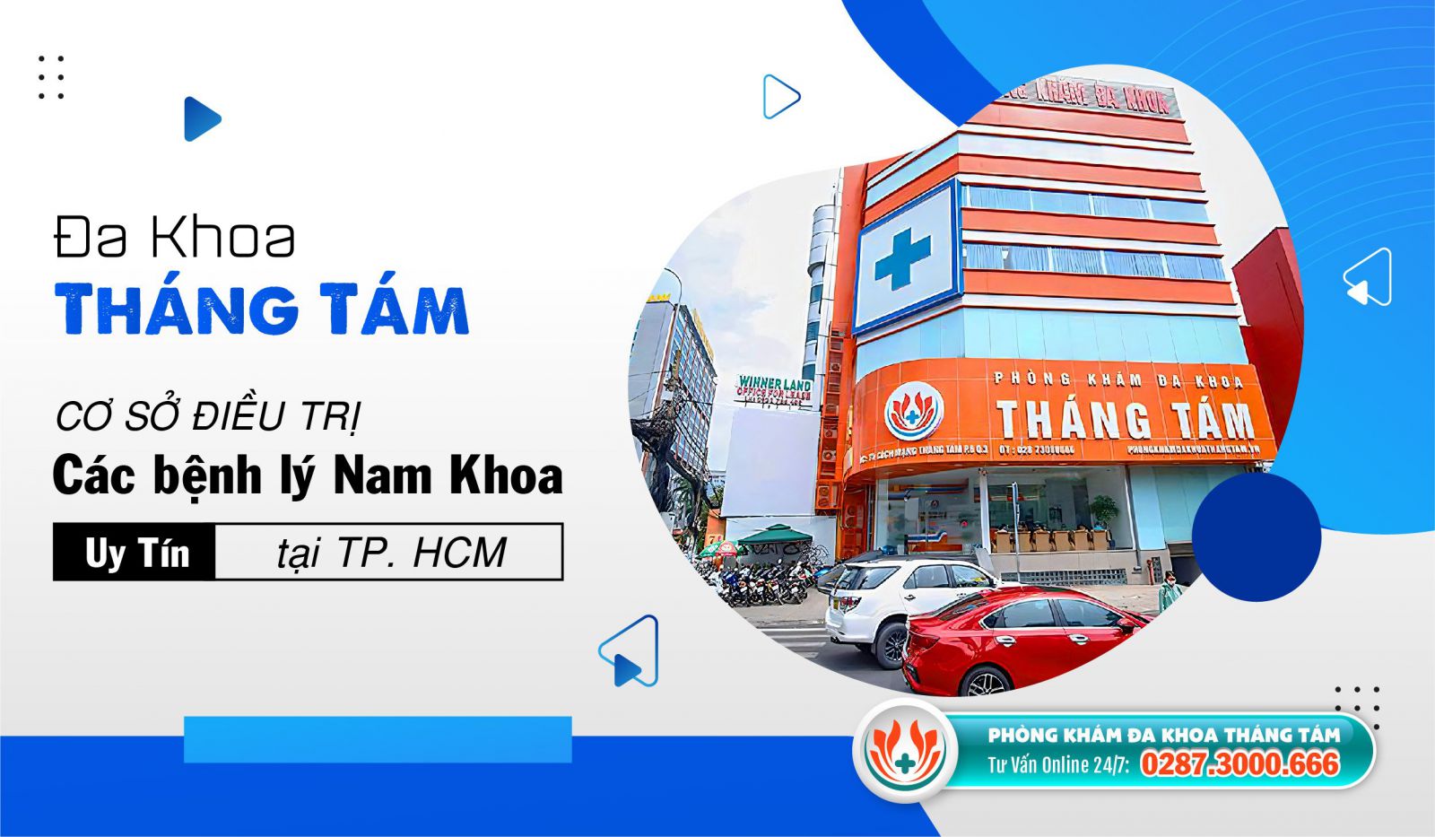 Khám nam khoa tại Phòng khám Đa khoa Tháng Tám