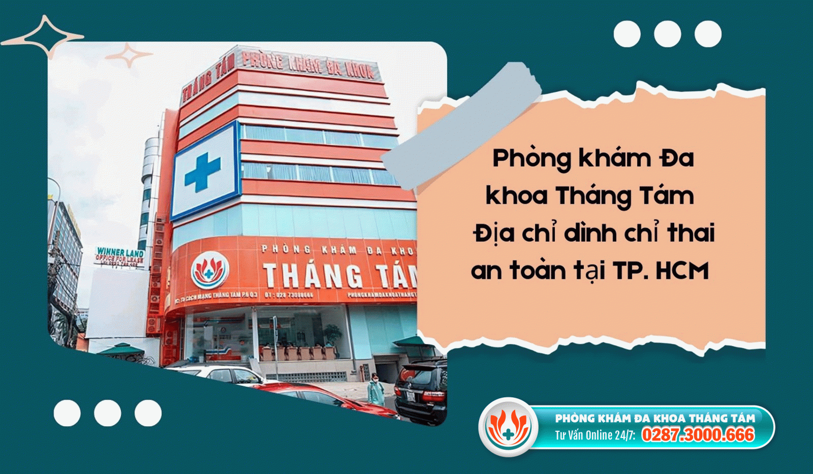 Đình chỉ thai an toàn, bảo mật tại Phòng khám Đa khoa Tháng Tám