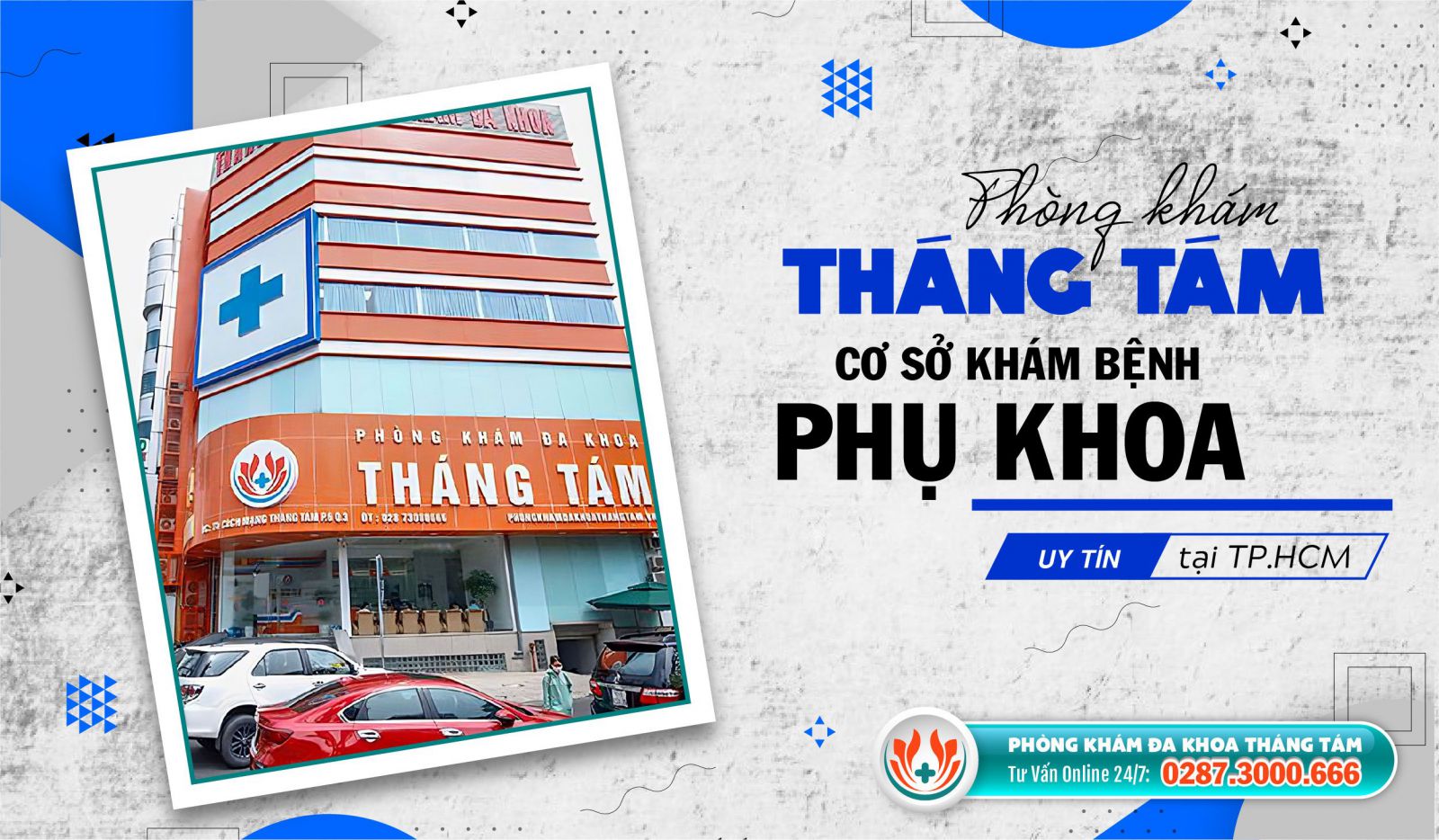 Phòng khám Phụ khoa Tháng Tám an toàn, uy tín, chất lượng